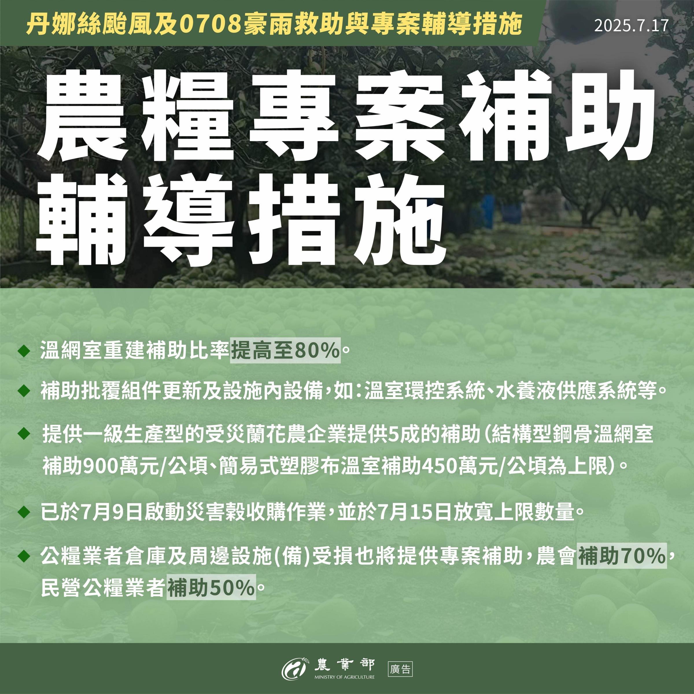 丹娜絲颱風及0708豪雨救助與專案輔導措施_工作區域 6